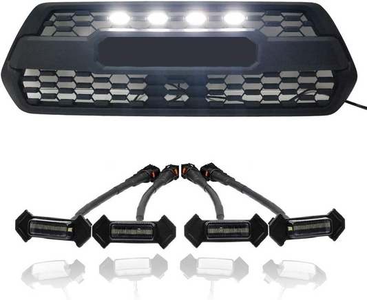 Grille LED Lights Fit for TACOMA Grille 2016 2017 2018 White Lights