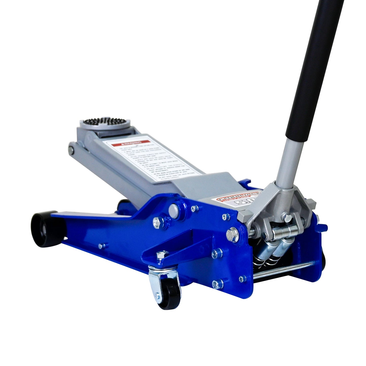 Floor Jack, 5 Ton Low Profile Floor Jack, Heavy-Duty Steel Racing Floor Jack with dual Piston Quick Lift Pump, Floor Jack Lifting Range 4'-21'