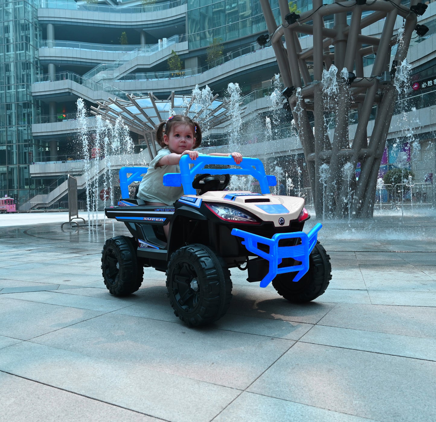 ride on car, kids electric car, riding toys for kids with remote control Rechargeable Battery Powered Electric Car with 4 Motors Amazing gift for 3~6 years boys/girls
