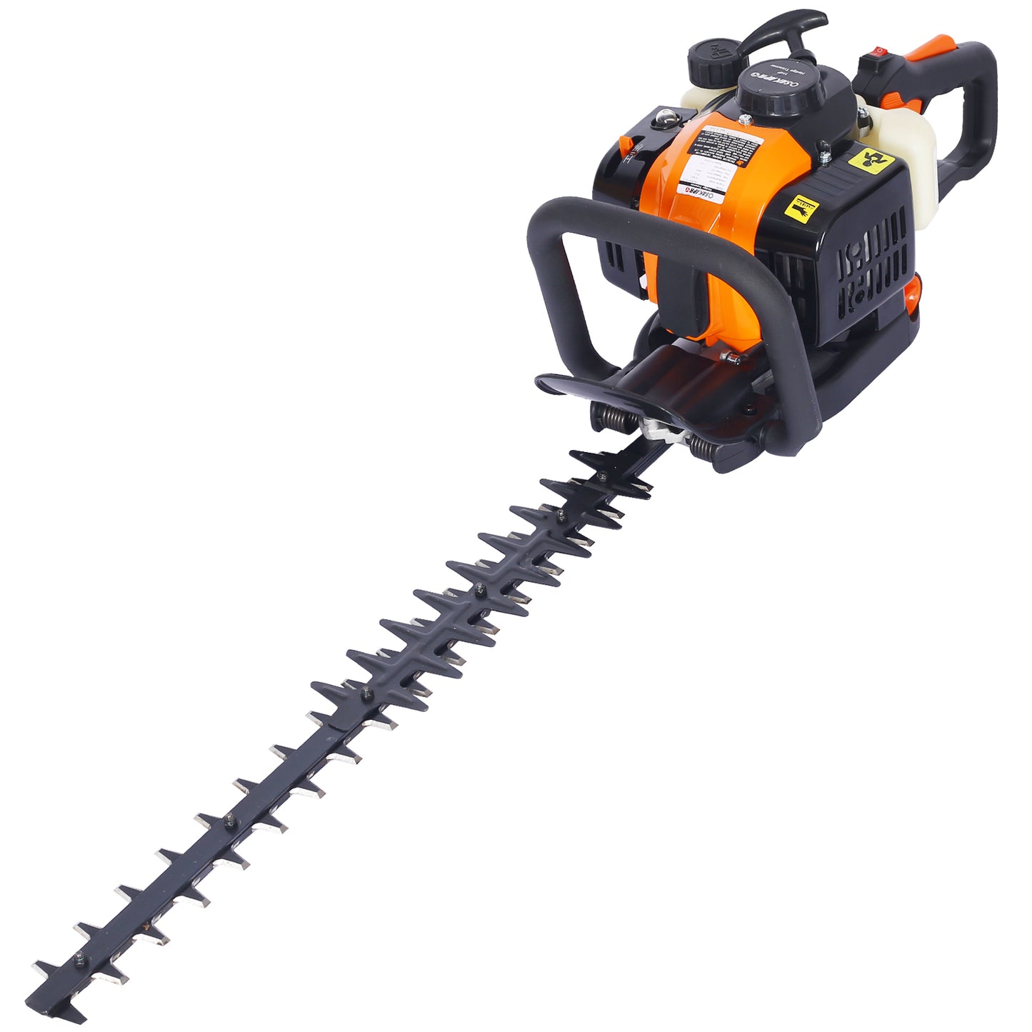 26cc 2 cycle gas powered hedge trimmer , double sided blade 24',recoil gasoline trim blade