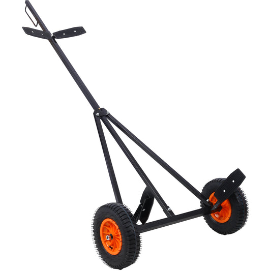 Boat Trailer Dolly, 420lbs Load Capacity, Carbon Steel Trailer Mover with 96''-116'' Adjustable Length, for Moving Kayak Motorboat Fishing Boat (420LBS)