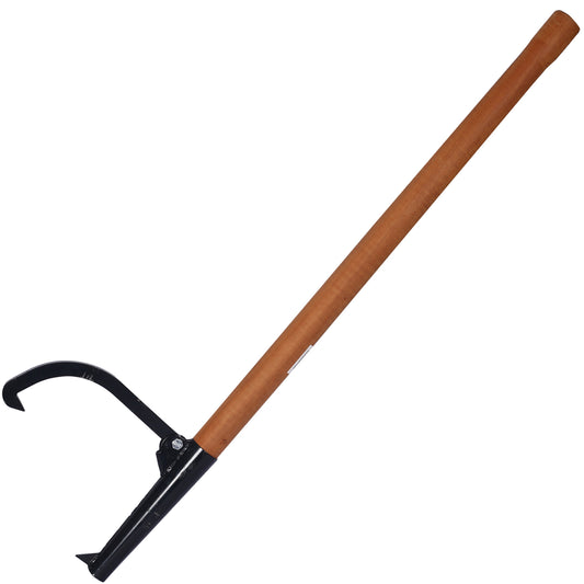 Log Peavy  Cant Hook  48', Peavey Point  Logging Tool Log Roller Tool 15in opening