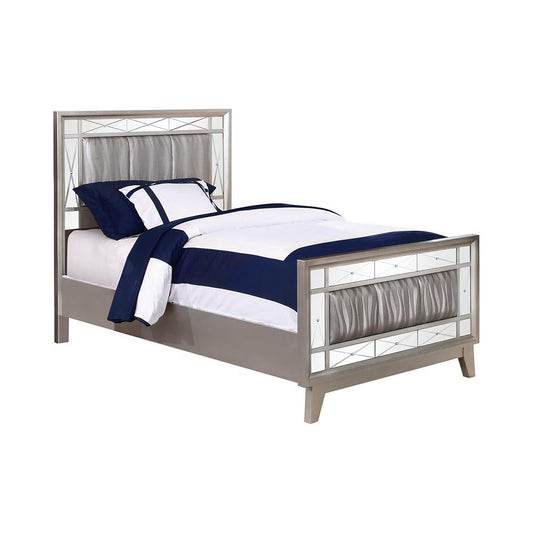 Metallic Twin Mercury Bed