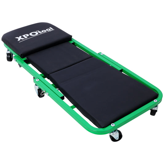 Mechanic Creeper, Garage Gift, 36' Z Creeper Seat, 2 in 1 Mechanic Gifts, 300 lbs Capacity, Low Profile Creeper with 6 pcs Wheels in Garage/Shop for Fathers Day Tool Gift