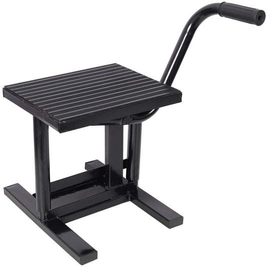 Motorcycle Dirt Bike Stands and Lifts Jack Stand Steel Lift 11 7/8'-16' Adjustable Height 330 LBS Load Capacity Heavy Duty Steel Black