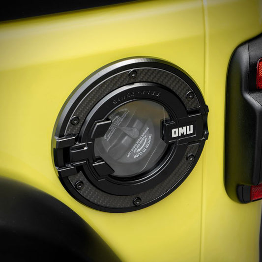 OMU Genesis Series Aluminum Transparent Space Capsule Gas Tank Cover For Jeep Wrangler JL