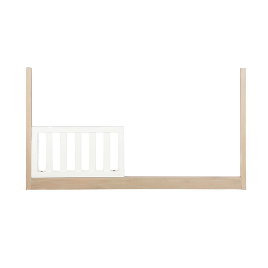 Wooster Toddler Rail in Almond and White