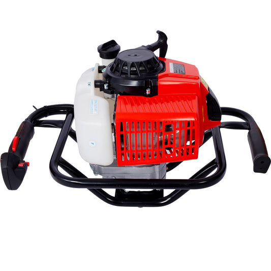 2.7HP Post Hole Digger 63cc Gas-Powered 2-Stroke Auger Digging Drill Shaft Size 3/4' ,EPA certificated