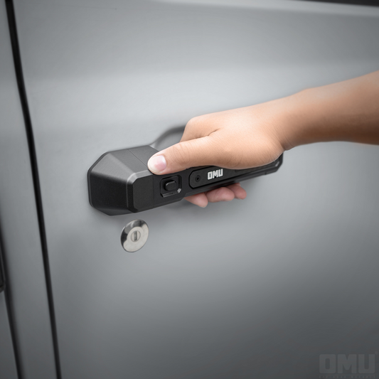 OMU Genesis Series Aluminum Door Handle Cover For Jeep Wrangler JT 4 pcs