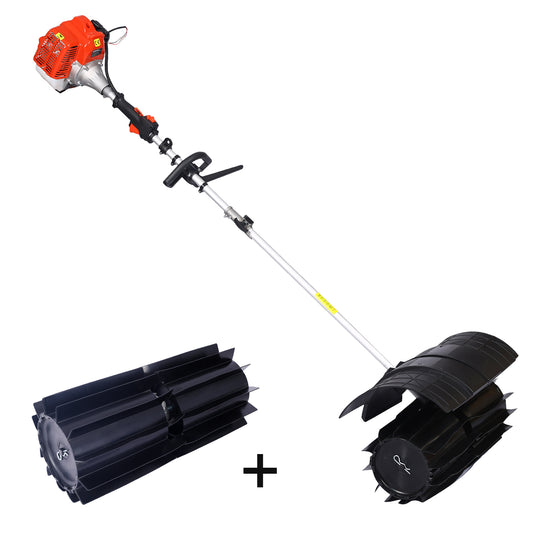 snow sweeper GASOLINE POWERED PADDLE PRO,52CC 2 STROKE ,with 2pcs PADDLE 27.2x10.4' EPA